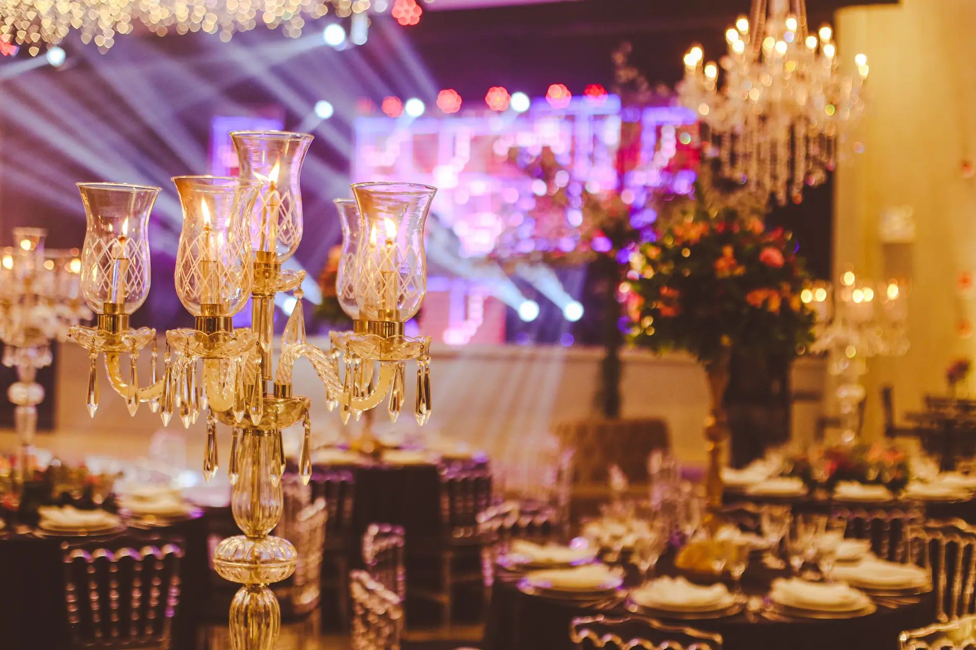 Elegant event ballroom