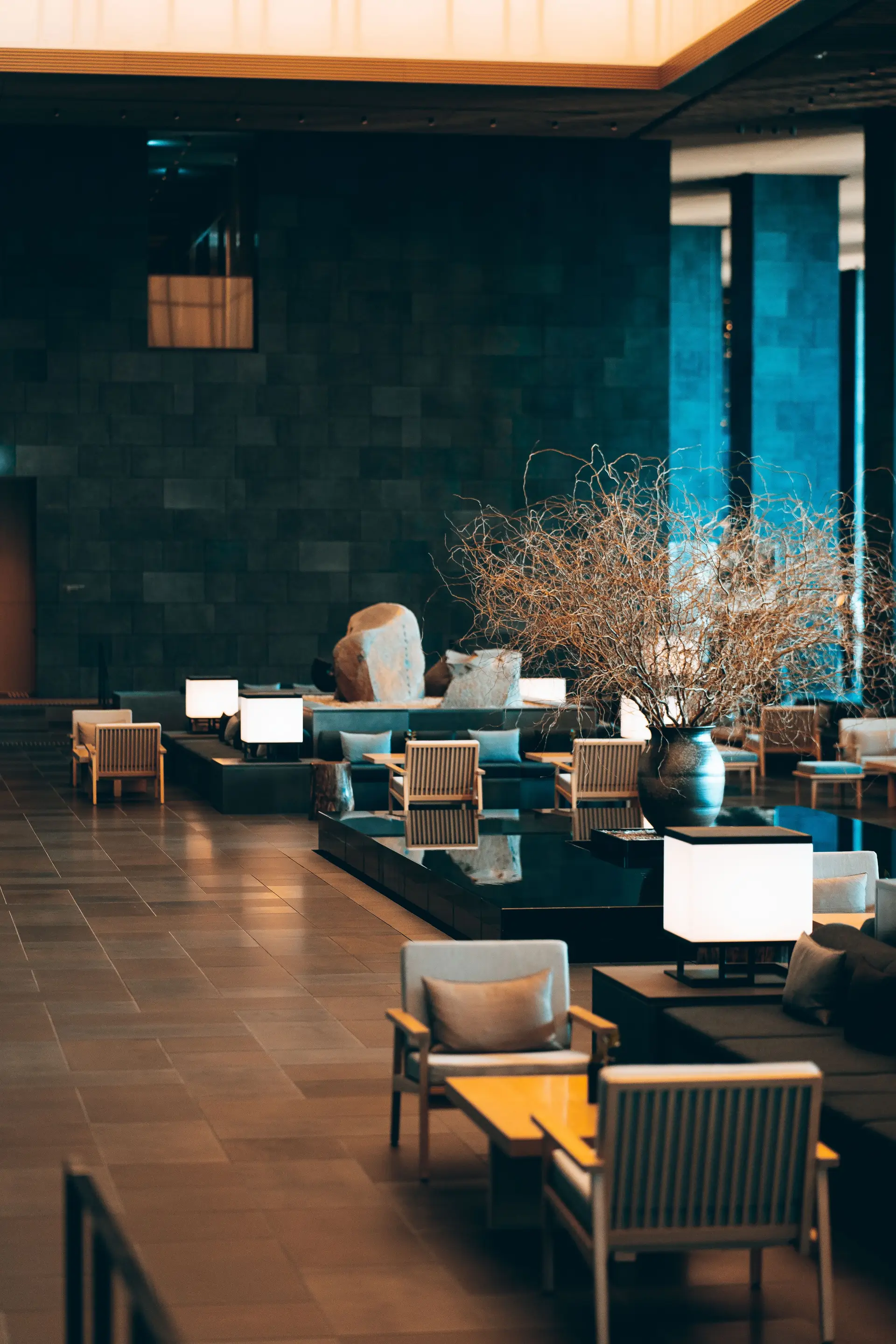 Sophisticated hotel lobby of MirevellangrandHaven