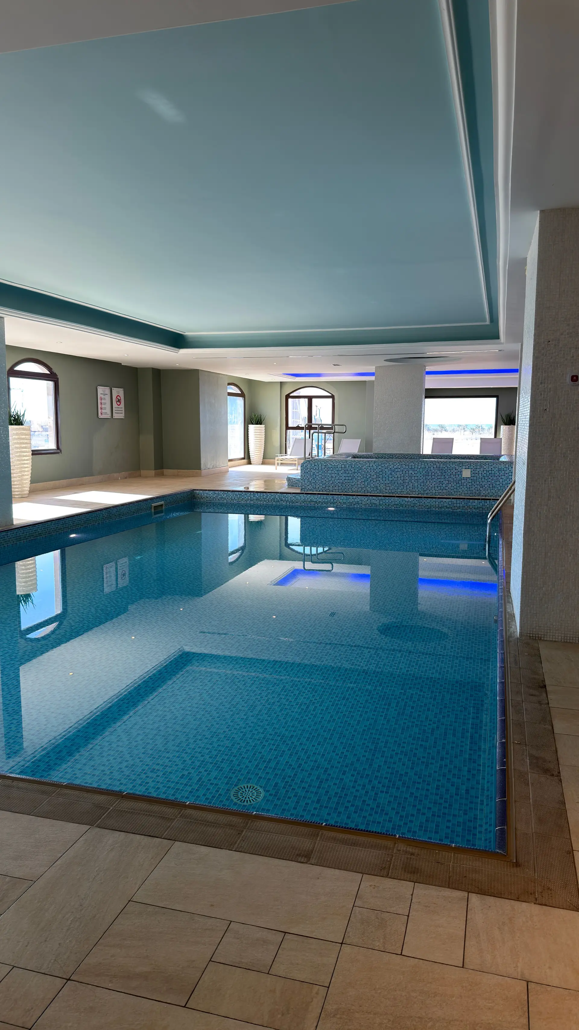 Modern sauna facility
