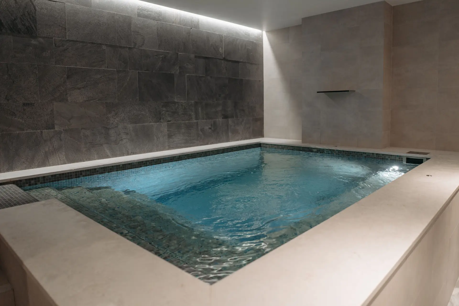 Spa treatment room